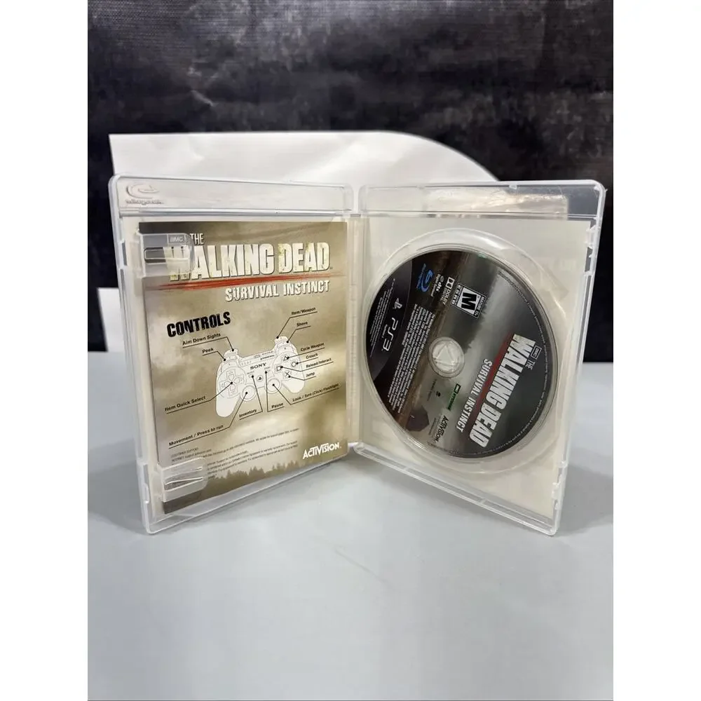 The Walking Dead 3 Game Lot For PS3 Tested Season 2 Is New CIB